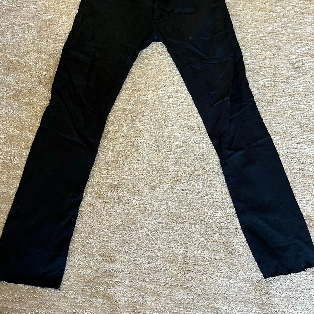 Men's Black skinny pants